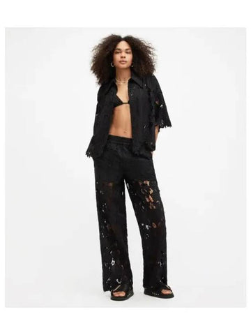 Charlie Embroidered Trousers W031TA 5 - ALLSAINTS - BALAAN 1