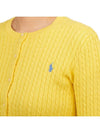 Kids Cable Cardigan 313543047066 YELLOW Adults can wear - POLO RALPH LAUREN - BALAAN 7