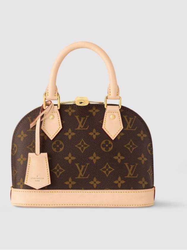 Alma BB Monogram Tote Bag Brown - LOUIS VUITTON - BALAAN 8