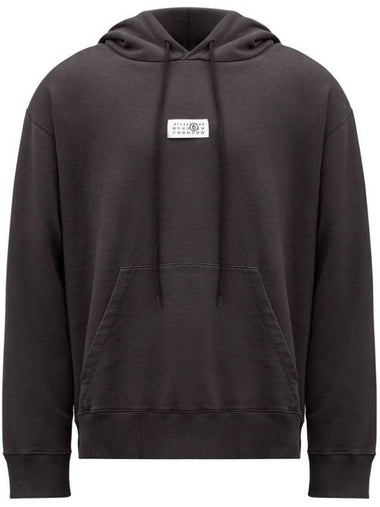 Signature Numbers Patch Hoodie Black - MAISON MARGIELA - BALAAN 1