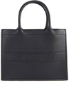 Medium leather book tote bag - DIOR - BALAAN 2