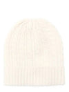 White Neutro Cashmere Beanie 011 - MAX MARA - BALAAN 2