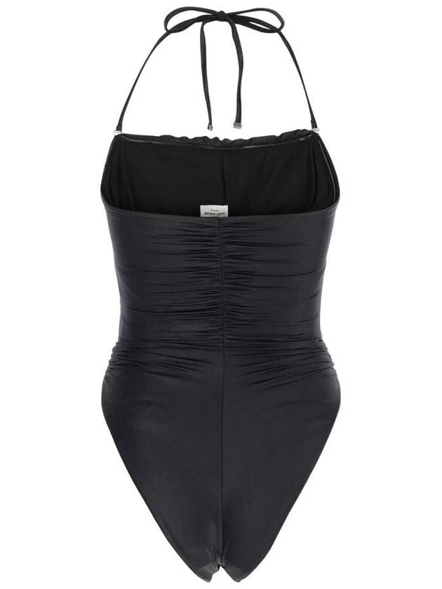 23 ss nylon one-piece swimsuit 735442Y37DF1000 B0650033346 - SAINT LAURENT - BALAAN 3