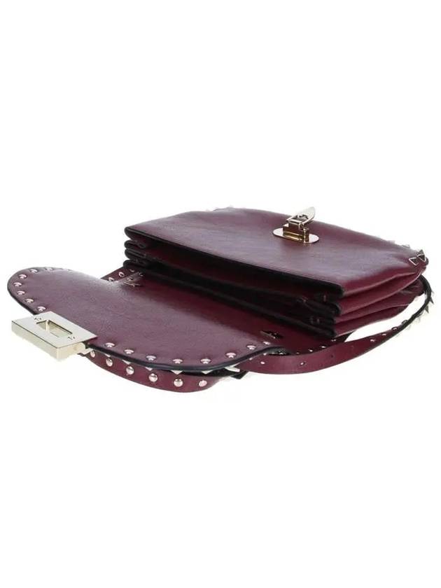 Rockstud Cross Bag Cerise - VALENTINO - BALAAN 7