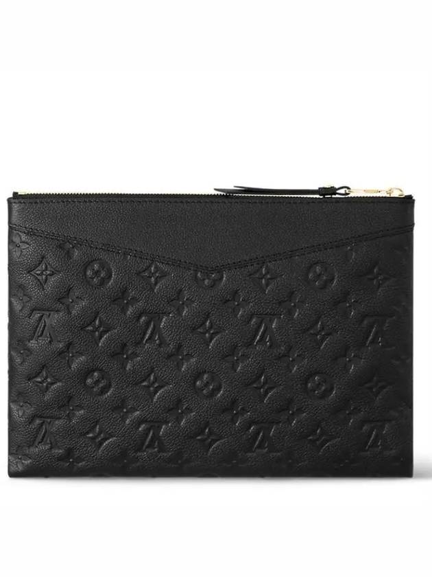 Monogram Daily Empreinte Pouch Bag Black - LOUIS VUITTON - BALAAN 5