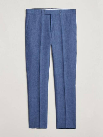 Grant Super Linen Straight Pants Chambray Blue - J.LINDEBERG - BALAAN 2