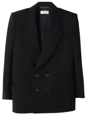 Double breasted jacket women s suit blazer - SAINT LAURENT - BALAAN 1