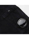 Corduroy Button Utility Shirt Jacket Black - CP COMPANY - BALAAN 3