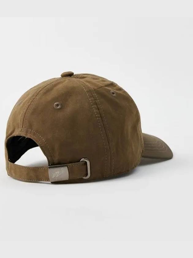 Wax Neo Nylon Ball Cap Olive - OUR LEGACY - BALAAN 3