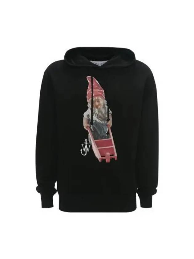 Gnome Print Hoodie Black - JW ANDERSON - BALAAN 2