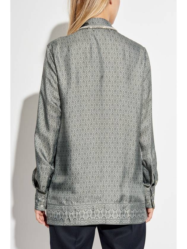 Golden Goose Shirt With Decorative Collar, Women's, Grey - GOLDEN GOOSE - BALAAN 4