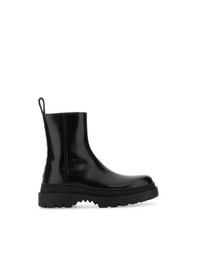 Leather Highway Ankle Boots Black - BOTTEGA VENETA - BALAAN 2