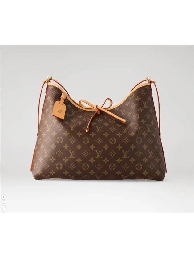 Carry All MM Monogram Shoulder Bag Brown - LOUIS VUITTON - BALAAN 3