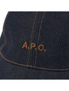 Logo Stitch Denim Ball Cap - A.P.C. - BALAAN 7