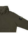 Compass Logo Patch Hoodie Olive - STONE ISLAND - BALAAN 5