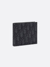 Wallet Black  Oblique Jacquard - DIOR - BALAAN 4