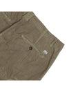 Lens Wappen Cotton Shorts Brown - CP COMPANY - BALAAN 8