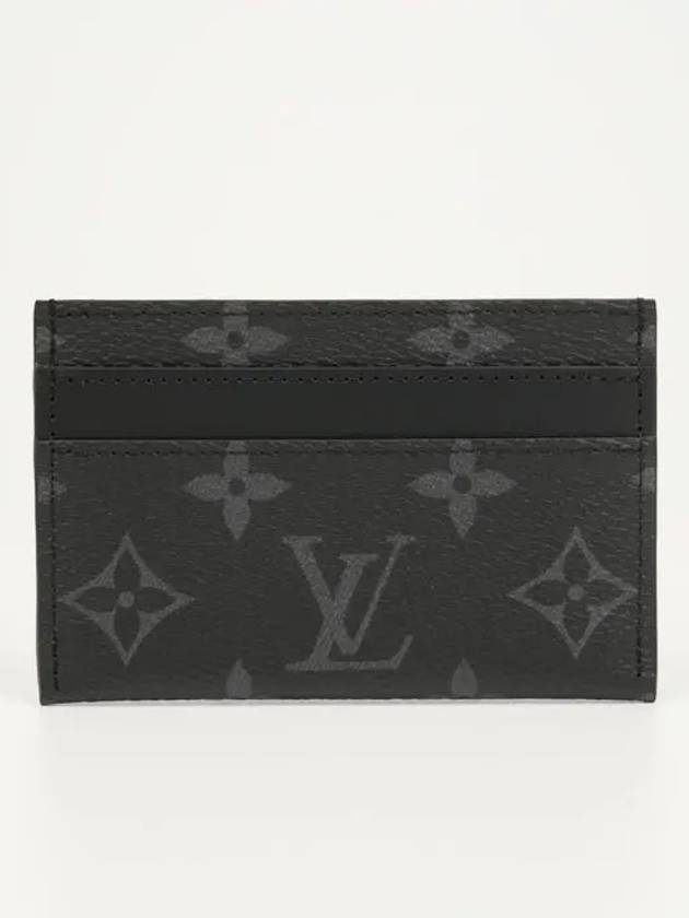 Louis Vuitton Double Card Holder Monogram Eclipse M62170 - HERMES - BALAAN 2