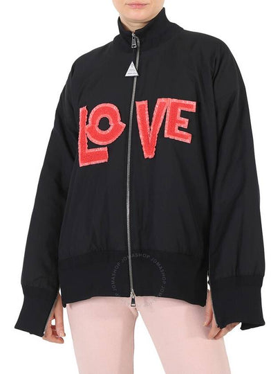 Love Bomber Jacket Black - MONCLER - BALAAN 2