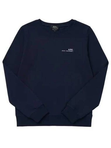 WoMen's Item F Sweatshirt Navy - A.P.C. - BALAAN 1