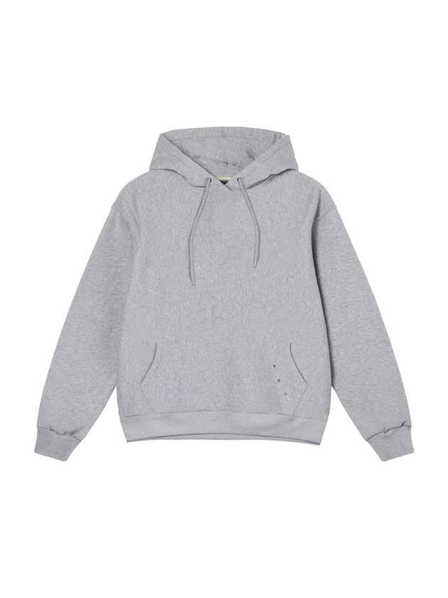 3 Dot Basic Hoodie Grey - ARCANE FUNK - BALAAN 1