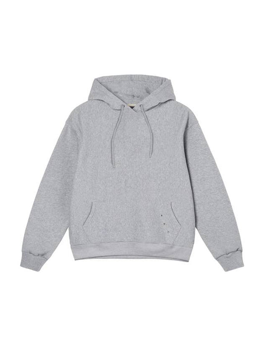 3 DOT BASIC HOODIE gray - ARCANE FUNK - BALAAN 1