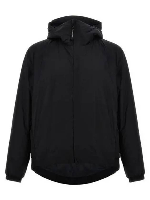 The Metropolis Series Pertex Padded Hooded Jacket Black - CP COMPANY - BALAAN 2