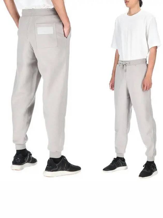 Logo Patch Jogger Track Pants Grey - AMI - BALAAN 2