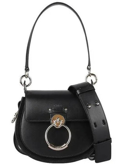 Tess Small Shoulder Bag Black - CHLOE - BALAAN 2