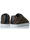 Tech Fabric Low Top Sneakers Brown - FENDI - BALAAN 5