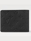 Multiple Monogram Shadow Half Wallet Black - LOUIS VUITTON - BALAAN 11