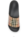 Vintage Check Slippers Beige Black - BURBERRY - BALAAN 4