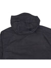 Heavy Poplin Emerized Shirt Hooded Jacket Black - CP COMPANY - BALAAN 10