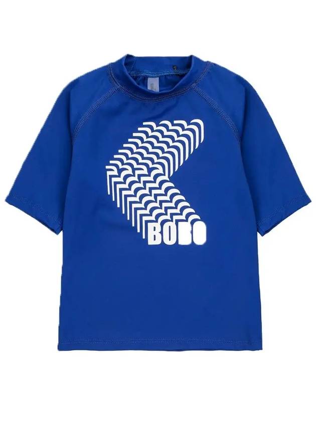 Kids Logo Shadow Swim T Shirt 124AC147 410 - BOBO CHOSES - BALAAN 1