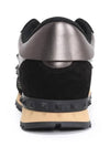 Rockstud low-top sneakers black - VALENTINO - BALAAN 6