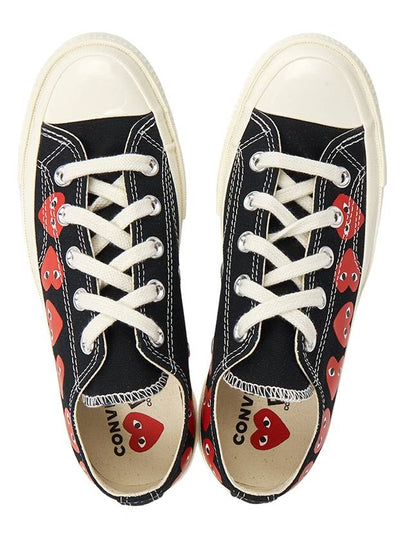 Multi Heart Chuck Taylor Sneakers AZ K126 001 1 Unisex - COMME DES GARCONS - BALAAN 2