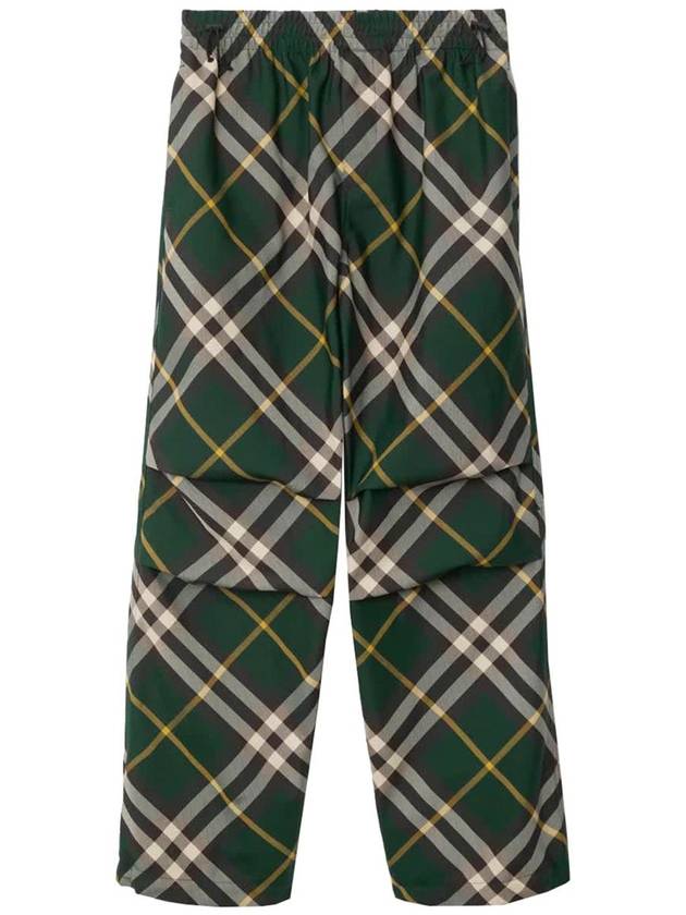 wide check pants 8082034 - BURBERRY - BALAAN 2