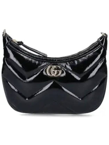 GG Marmont Small Shoulder Bag Black - GUCCI - BALAAN 1