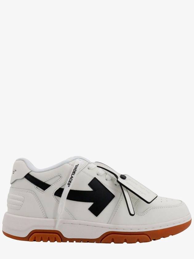 24 ss leather sneakers WITH ICONCI zip tie OMIA189C99LEA0110110 B0650994085 - OFF WHITE - BALAAN 1