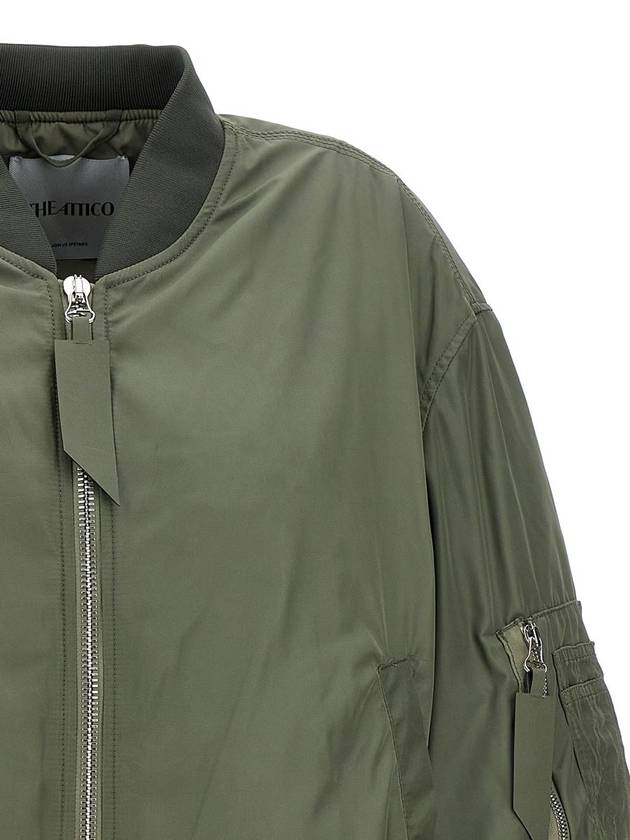 The Attico Nylon Bomber Jacket - THE ATTICO - BALAAN 3