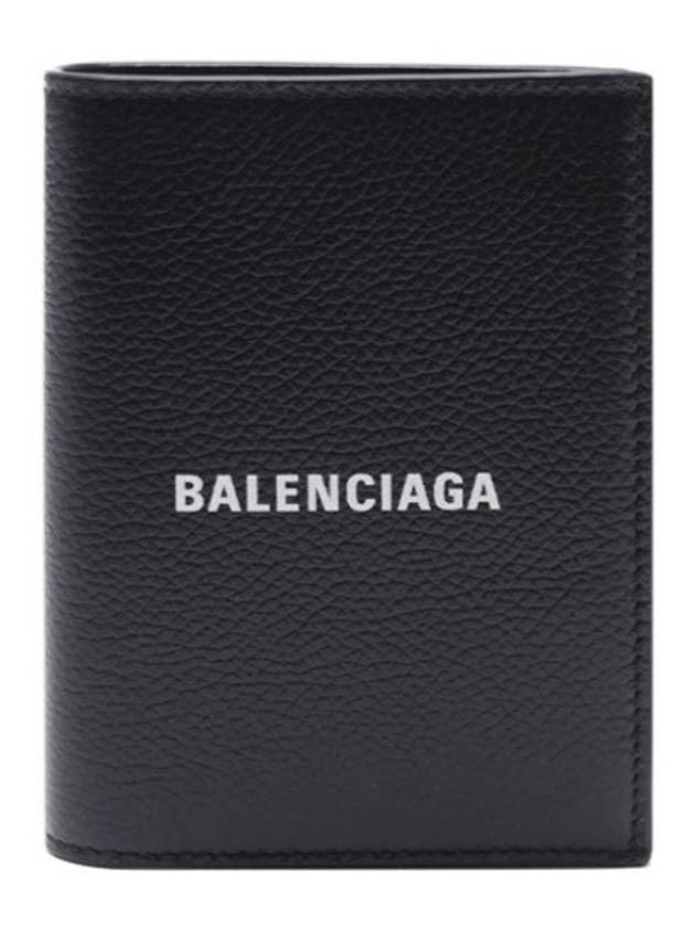 Cash Vertical Half Wallet Black - BALENCIAGA - BALAAN 9