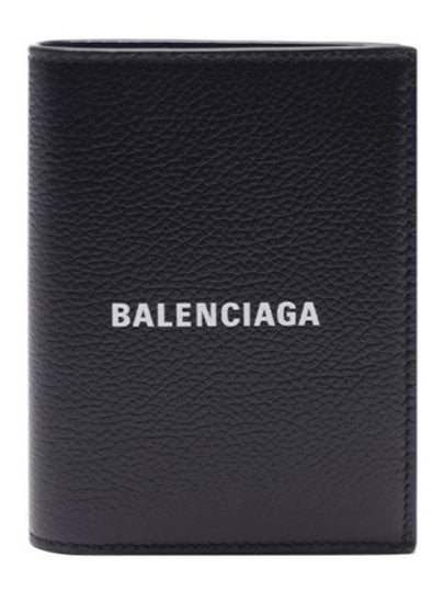 Cash Vertical Half Wallet Black - BALENCIAGA - BALAAN 2