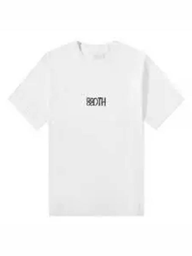 Goth Print Cotton Short Sleeve T-Shirt White - GIVENCHY - BALAAN 2