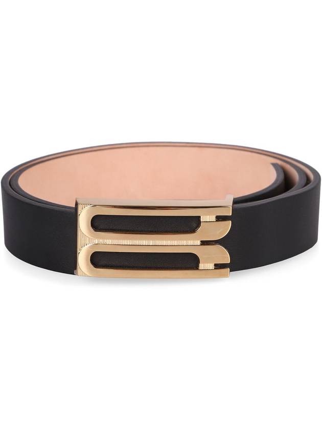 Victoria Beckham Logo Buckle Leather Belt - VICTORIA BECKHAM - BALAAN 2