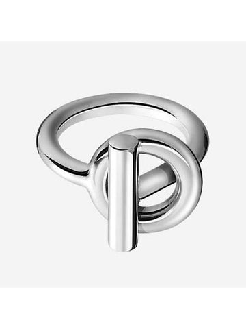 Echappee Ring Silver - HERMES - BALAAN 1