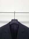 Black Embroidered Signature Wool Pont Neuf Jacket 52 - LOUIS VUITTON - BALAAN 2