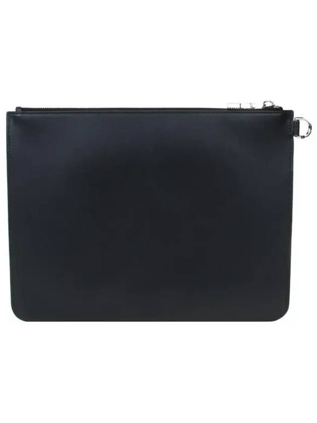 Leather Large Clutch Bag Black - GIVENCHY - BALAAN 5