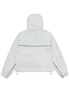 Color Matching Line Hooded Windbreaker Hood Windbreaker Jacket Jumper White MCSS24OT3WH - MACKY - BALAAN 3