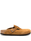 Boston Suede Mule Brown - BIRKENSTOCK - BALAAN 1