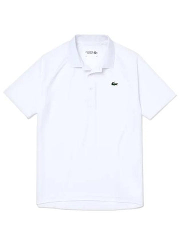 logo basic short sleeve PK shirt white - LACOSTE - BALAAN.